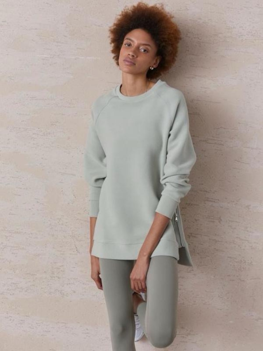 Varley Manning Side-Zip Sweatshirt M